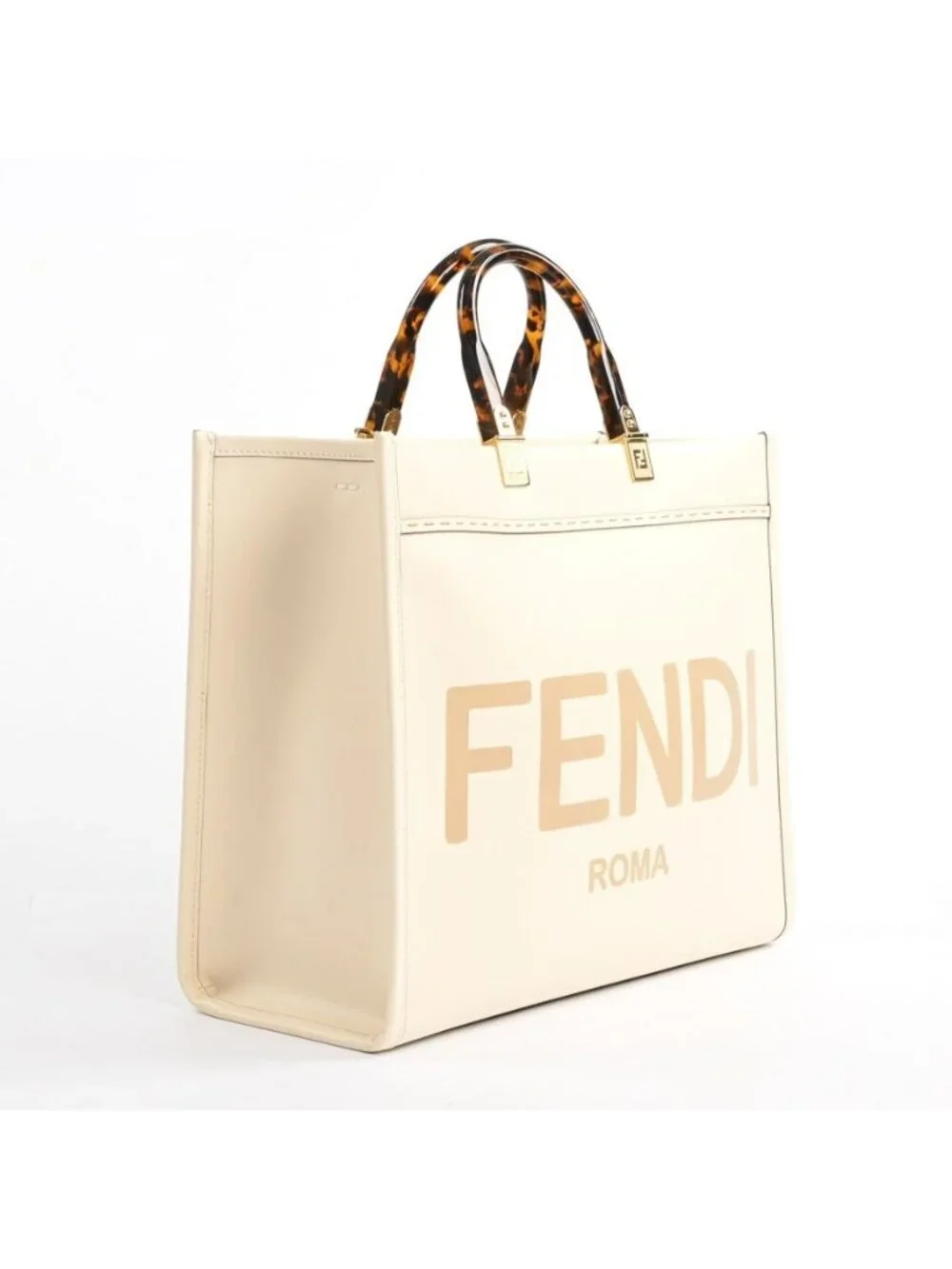 Fendi Tote Sunshine Ivory